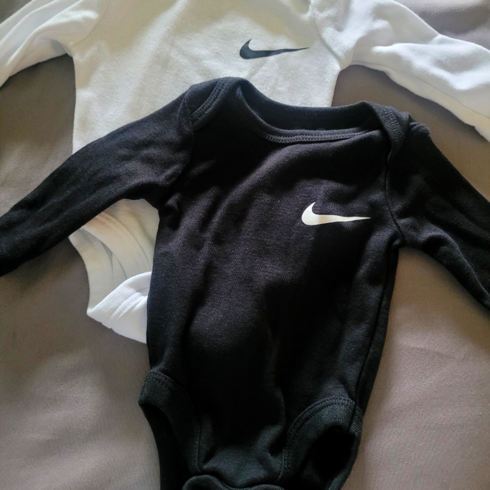 Newborn nike onesies